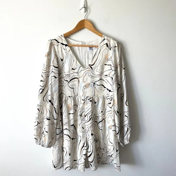 Princess Polly Kaiden Romper NWT Swirl Size 6 - Picture 4 of 9